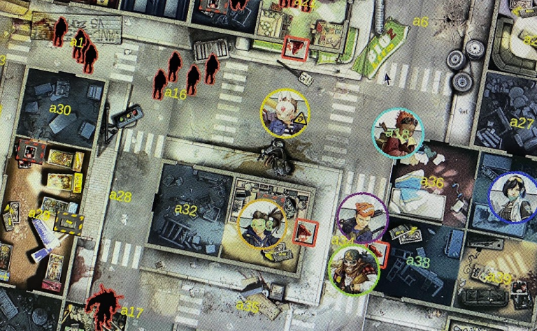 Added Survivor Icons to Game Canvas
